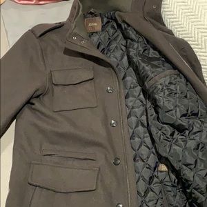 Wool coat tasso elba. Dark Olive green